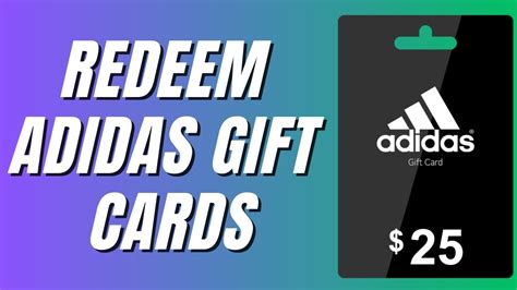 adidas gift certificate|adidas gift card locations.